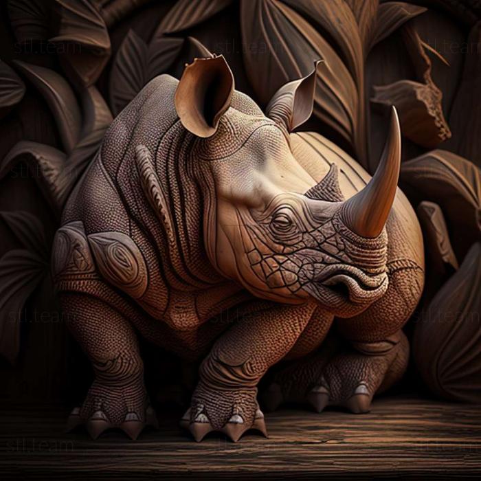 3D model Rhinoclemmys nasuta (STL)